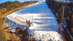 Kamera u nástupu na vlek svah A