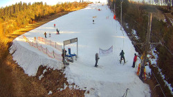 Kamera u nástupu na vlek svah A