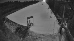 Kamera u nástupu na vlek svah A