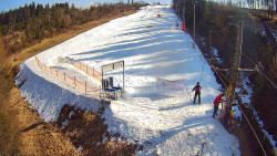 Kamera u nástupu na vlek svah A