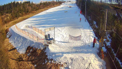 Kamera u nástupu na vlek svah A