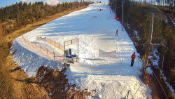 Kamera u nástupu na vlek svah A