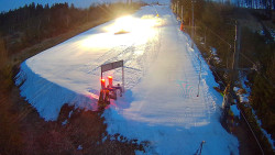 Kamera u nástupu na vlek svah A