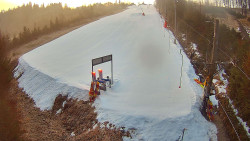 Kamera u nástupu na vlek svah A