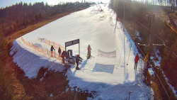 Kamera u nástupu na vlek svah A