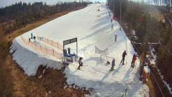 Kamera u nástupu na vlek svah A