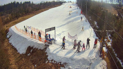Kamera u nástupu na vlek svah A