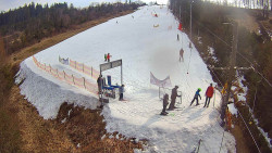 Kamera u nástupu na vlek svah A