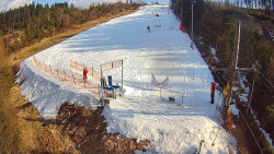 Kamera u nástupu na vlek svah A