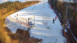 Kamera u nástupu na vlek svah A