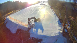 Kamera u nástupu na vlek svah A