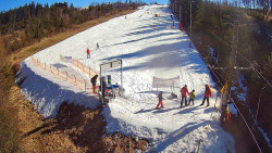 Kamera u nástupu na vlek svah A