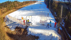 Kamera u nástupu na vlek svah A