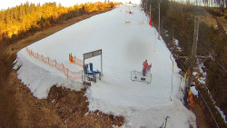 Kamera u nástupu na vlek svah A