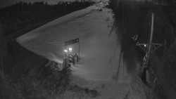 Kamera u nástupu na vlek svah A