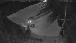 Kamera u nástupu na vlek svah A