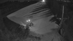 Kamera u nástupu na vlek svah A