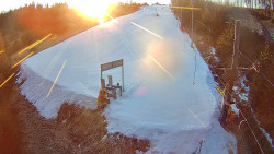 Kamera u nástupu na vlek svah A