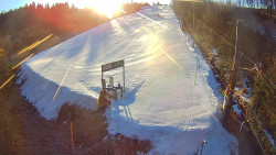 Kamera u nástupu na vlek svah A