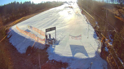 Kamera u nástupu na vlek svah A