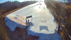 Kamera u nástupu na vlek svah A