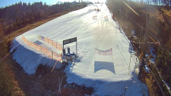 Kamera u nástupu na vlek svah A