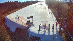 Kamera u nástupu na vlek svah A