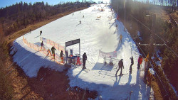 Kamera u nástupu na vlek svah A