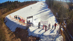 Kamera u nástupu na vlek svah A