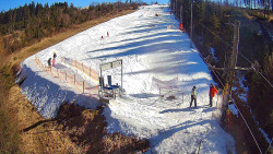 Kamera u nástupu na vlek svah A