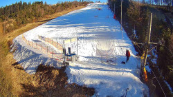 Kamera u nástupu na vlek svah A