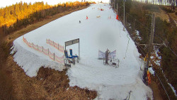 Kamera u nástupu na vlek svah A