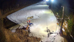 Kamera u nástupu na vlek svah A