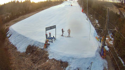 Kamera u nástupu na vlek svah A