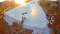 Kamera u nástupu na vlek svah A