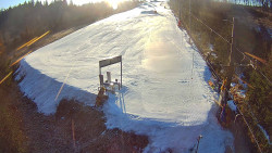 Kamera u nástupu na vlek svah A