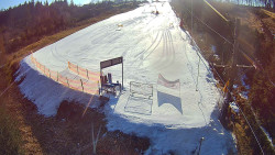 Kamera u nástupu na vlek svah A