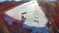 Kamera u nástupu na vlek svah A