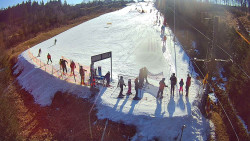 Kamera u nástupu na vlek svah A