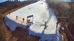 Kamera u nástupu na vlek svah A