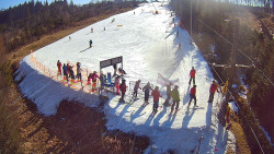 Kamera u nástupu na vlek svah A
