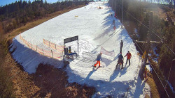 Kamera u nástupu na vlek svah A