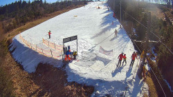 Kamera u nástupu na vlek svah A