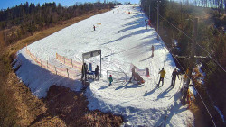 Kamera u nástupu na vlek svah A