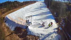 Kamera u nástupu na vlek svah A