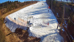 Kamera u nástupu na vlek svah A