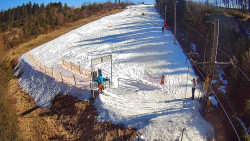 Kamera u nástupu na vlek svah A