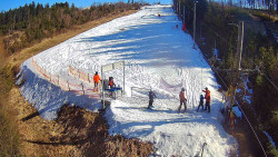 Kamera u nástupu na vlek svah A