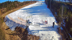 Kamera u nástupu na vlek svah A
