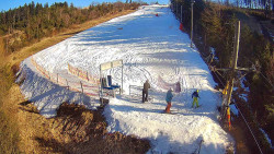 Kamera u nástupu na vlek svah A